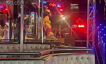 Old cuckold watches huge cock suruba outdoors