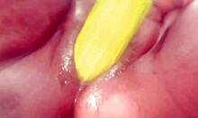 VILLAGE HOUSEWIFE FUCKS HUSBAND IN BATHROOM! CUMSHOT ORGASM WHILE HIDING!!