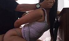 Conceited Latina Whore Shut Up By Big Ass Riding