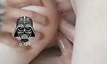 double vaginal creampie from two cocks flooding her pussy 💦🍆🍆