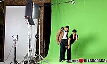 jizzy-faced teen 18+ takes massive black cock facial blast