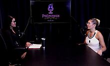 Barbara Sol bares sheer red lingerie after nightclub drama craving swingers public domination bdsm