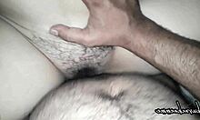 indo hijab wife rides therapist cock during jakarta massage session