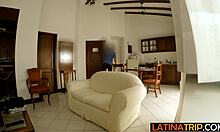 Big Tits Latina Teen 18+ Nini Face Fucked Hard by Best Friend's Huge Cock