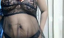 big tits arab hijab slut fingers her fat pussy solo horny