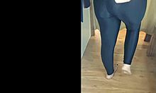 Karina and Lucas pick steamy gym outfits feeling the sensual heat build between them