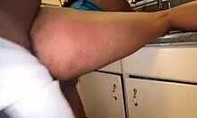 hot ebony anal teen 18+ addicted fucks stepdad kitchen creampie gaping asshole risky dripping
