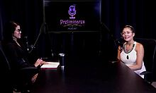 Barbara Sol bares sheer red lingerie after nightclub drama craving swingers public domination bdsm