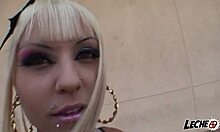 roadside fuck on way to ibiza blonde slut takes it deep