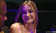 innocent della cate skips boyfriend for secret bbc pounding and creampie