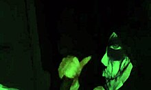 masked bbw wife slurps sloppy wet deepthroat on monster black cock nasty oral