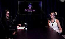 Barbara Sol bares sheer red lingerie after nightclub drama craving swingers public domination bdsm