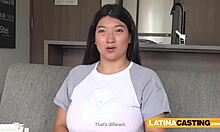 Huge Boobed Latina Deepthroated Roughly by Stepbrother American