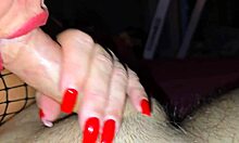 mature blonde mommy in lingerie stockings high heels spreads curvy fat ass for hardcore pounding