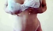 Aurora Estelar teases her big natural tits and pussy in solo trailer