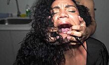 lights out, hubby says serve the guest right - i squirt all over him