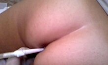 chubby hospital slave takes glycerin suppository and 3 liter enema