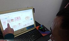 anatomy lesson turns into handjob fun with busty stepmom