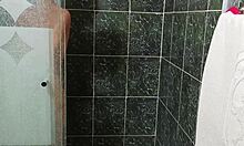 i spot stepsister masturbating in bathroom COCK HARDENS now what