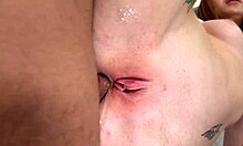 I can't resist this cute blonde teen's tight ass taking my monster cock