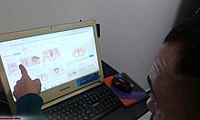 anatomy lesson turns into handjob fun with busty stepmom