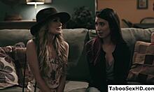 hey milf did you trick this sexy teen into licking your wet pussy?