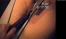 bisexual amateur dude tied up takes anal scraper handle and vibrating dildo tease