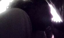 submissive girl next door gags on rough black cock