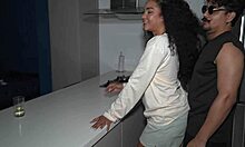 lights out, hubby says serve the guest right - i squirt all over him