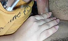 stepsis sucks my cock deep then begs for creampie in her big latina ass