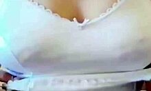 Aurora Estelar teases her big natural tits and pussy in solo trailer