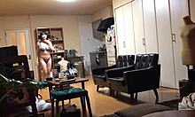 Her Massive K-Cup Tits Overflow with Milk During Wild 3P Deception Shoot