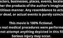 i became nurse blaire celeste blasting jizz on her pierced tits pov