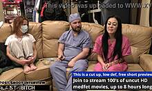 i became nurse blaire celeste blasting jizz on her pierced tits pov