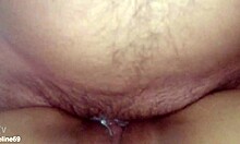 Mulata cremosa's big ass squirts on monster cock in interracial creampie 69