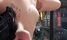 making love with my goth gf pt2 barefoot footjob cum on ass tattooed curvy 😘👣💦