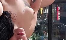 making love with my goth gf pt2 barefoot footjob cum on ass tattooed curvy 😘👣💦