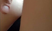 oops my mature wife strips lingerie stockings for homemade pussy play