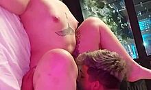 making love with my goth gf pt2 barefoot footjob cum on ass tattooed curvy 😘👣💦