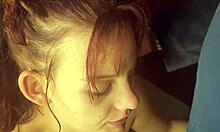 18yo stepdaughter sucks daddy's cock as i dildo fuck her tight pussy