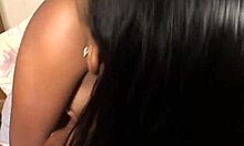 Two ebony teens finger and lick each other's wet pussies intimately