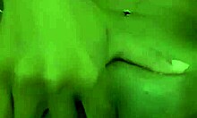 black latina teen fingers her wet slit furiously in steamy bathtub session