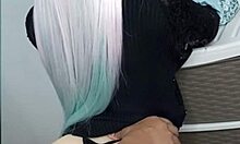 Virgin stepdaughter's huge tits tempt stepdad in first time bedroom roleplay over 18