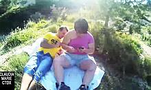 she gulps cocks down like asparagus in amateur couple blowjob frenzy