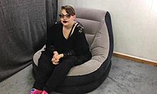 i am the submissive kitten teasing shaved pussy close angle part 1