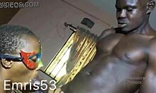 ebony amateur with small waist and big tits submits to homemade lust