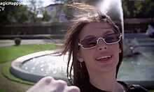 asandra dewy's romantic outdoor trip rips clothes for juicy orgasms part 1