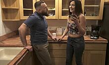 helena price makes cuckold todd eat own cum handjob mouth snowball wedding start