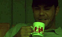 Lauren phoenix bent over in clearing for doggystyle assfucking and blowjob