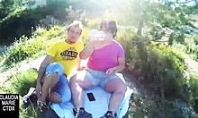 she gulps cocks down like asparagus in amateur couple blowjob frenzy